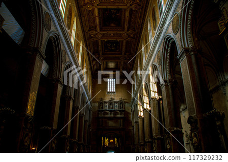Naples cityscape in Italy Naples cityscape in Italy 117329232