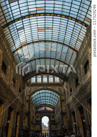 Naples cityscape in Italy Naples cityscape in Italy 117329246