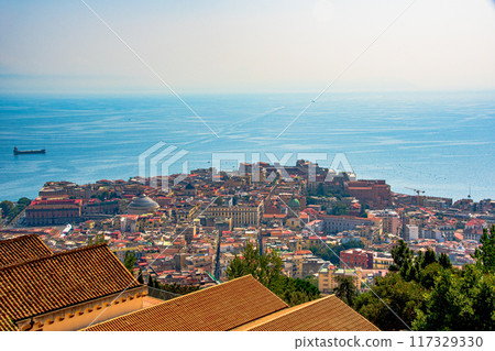 Beautiful streets of Naples, Italy 117329330