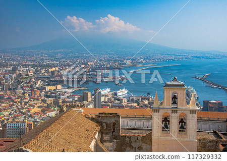 Beautiful streets of Naples, Italy 117329332