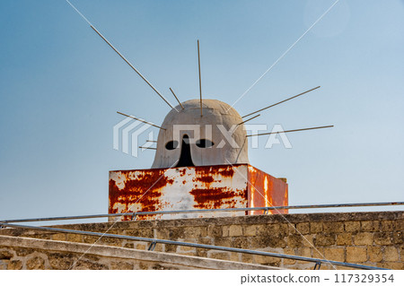 Beautiful streets of Naples, Italy 117329354