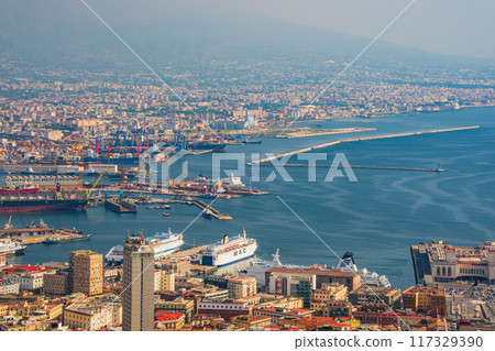 Beautiful streets of Naples, Italy 117329390