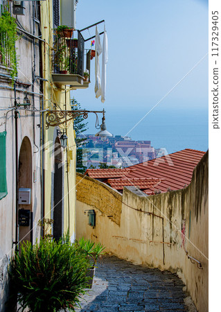 義大利那不勒斯美麗的街道 義大利那不勒斯美麗的街道 117329405