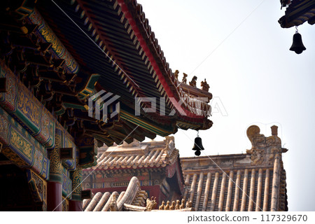 Yonghe Temple of Tibetan Buddhism in Dongcheng District in Beijing, China 117329670