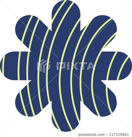 Colorful Simple Shape Set 117329861