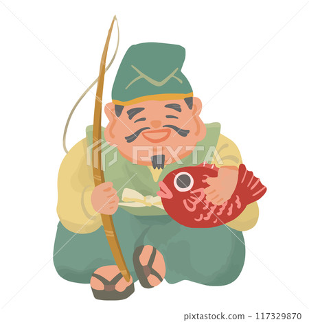 惠比壽大人的手繪插畫 117329870
