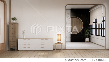 Wall shelf design on living room wooden contemporary style. Wall shelf design on living room wooden contemporary style. 117330662