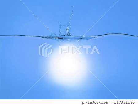 Water surface image material 117331186