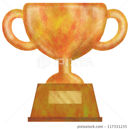 Trophy illustration Bronze 117331235
