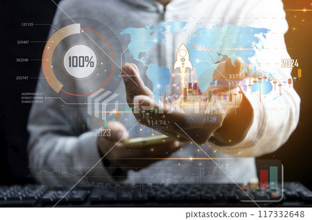 Businessman and rocket launch investment growth The planning and start-up of an organization's business begins with the aim of developing its customer value proposition and target audience. Businessman and rocket launch investment growth The planning and start-up of an organization's business begins with the aim of developing its customer value proposition and target audience. 117332648