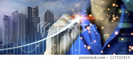 The concept of goal setting Interest rates and dividends Percentage of investment growth and deposit interest rates 117332915