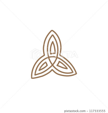 Esoteric alchemy vector sign for design on isolated background. Esoteric alchemy vector sign for design on isolated background. 117333555