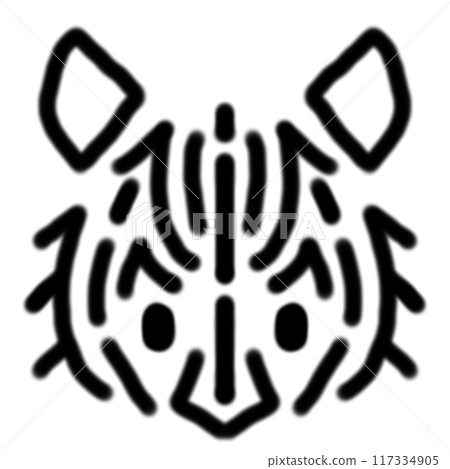 A tiger 117334905