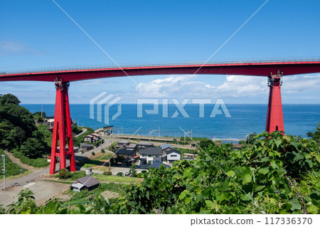 Yoneyama Bridge, Aomi River, Kashiwazaki City, Niigata Prefecture Yoneyama Bridge, Aomi River, Kashiwazaki City, Niigata Prefecture 117336370
