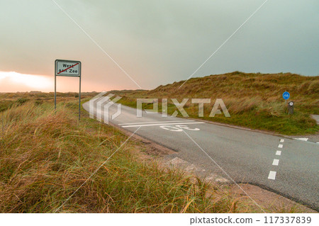 Terschelling island in the Wadden Sea - Holland or the Netherlands Terschelling island in the Wadden Sea - Holland or the Netherlands 117337839