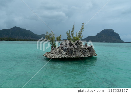 Boat excursion in Mauritius going to Ile aux Benitiers Boat excursion in Mauritius going to Ile aux Benitiers 117338157