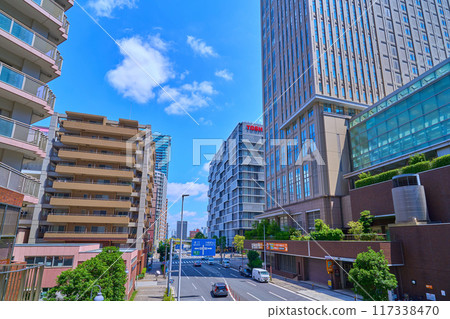 North of the intersection in front of the Symphony Hall on Muza Street in Omiya-cho, Saiwai-ku, Kawasaki City, Kanagawa Prefecture (Nakasaiwai-cho, Horikawa-cho, etc.) North of the intersection in front of the Symphony Hall on Muza Street in Omiya-cho, Saiwai-ku, Kawasaki City, Kanagawa Prefecture (Nakasaiwai-cho, Horikawa-cho, etc.) 117338470