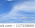  Blue sky and clouds 117338660
