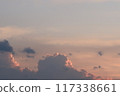 Evening sky and clouds 117338661