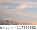 Evening sky and clouds 117338662