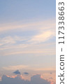 Evening sky and clouds 117338663