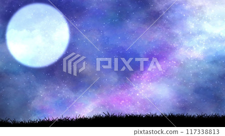 月亮和星空 月亮和星空 117338813