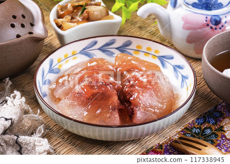 Red yeast Taiwanese meatball Red yeast Taiwanese meatball 117338945