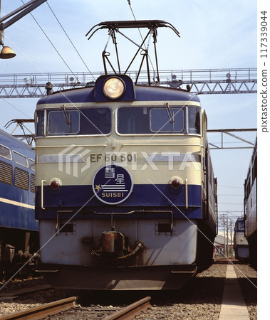 JNR鐵道列車機車 EF60 501 吹田電氣彗星臥舖特快 117339044