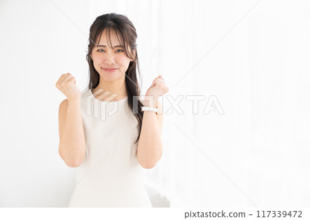 笑臉女性生意 117339472