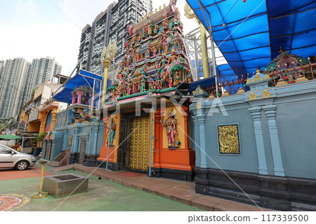 Malaysian Hindu Temple 117339500