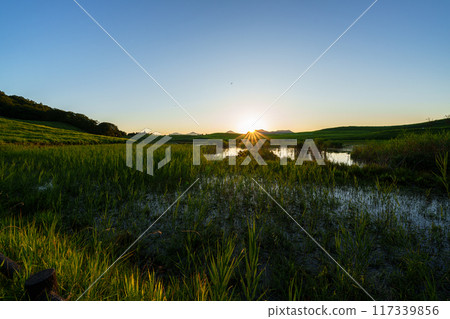 從梭尼高原萬裡無雲的夕陽,到落日餘暉的藍色瞬間,再到月牙飄浮的夜空#3 從梭尼高原萬裡無雲的夕陽,到落日餘暉的藍色瞬間,再到月牙飄浮的夜空#3 117339856