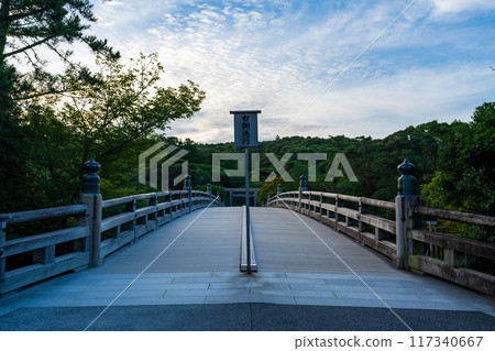 Ise Grand Shrine, Inner Shrine, Uji Bridge Otorii 117340667