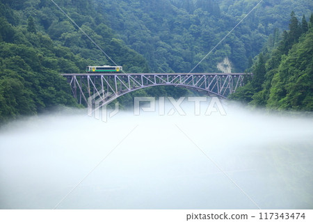 橫跨只見川的第一座橋 117343474