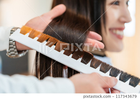 hairdresser, hair colourants, hair colorants 117343679