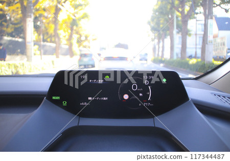 汽車儀表（混合動力汽車） 117344487