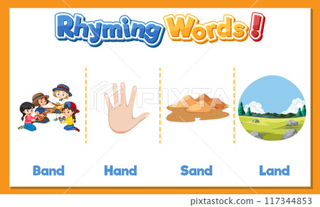 Rhyming Words for Kids Rhyming Words for Kids 117344853