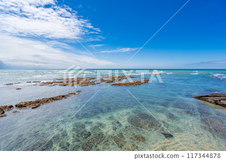 禦前崎遠州灘縣立自然公園、燈塔下海岸、靜岡縣最南端的海角 117344878