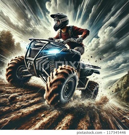 off-road, motorsport, 4-wheel buggy 117345446