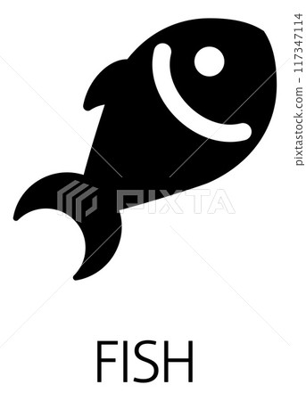 Fish Seafood Food Icon Concept Fish Seafood Food Icon Concept 117347114