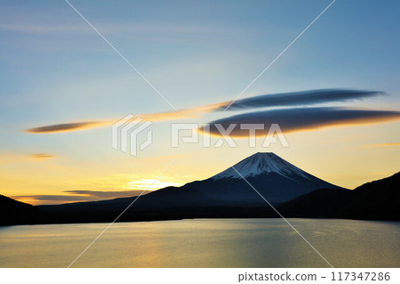 Fuji before sunrise 117347286