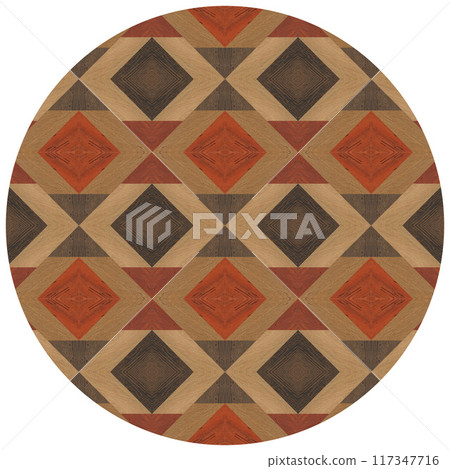Wooden marquetry can be patterns created from the combination of wenge and walnut wood, wooden floor, parquet, cutting board, seamless texture Wooden marquetry can be patterns created from the combination of wenge and walnut wood, wooden floor, parquet, cutting board, seamless texture 117347716
