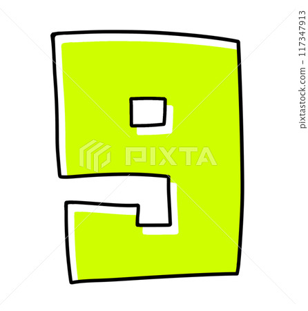 寬鬆簡單的小寫字母“g”口吃版純色 117347913