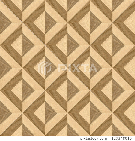 Wooden marquetry can be patterns created from the combination of pine and walnut wood, wooden floor, parquet, cutting board, seamless texture Wooden marquetry can be patterns created from the combination of pine and walnut wood, wooden floor, parquet, cutting board, seamless texture 117348016