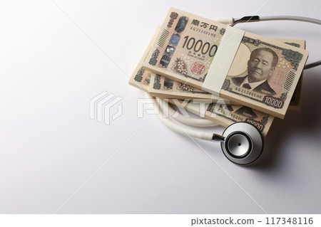 聽診器和錢 117348116