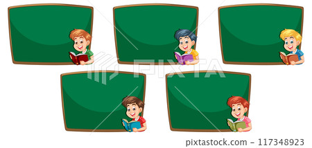 Children Reading in Classroom Children Reading in Classroom 117348923