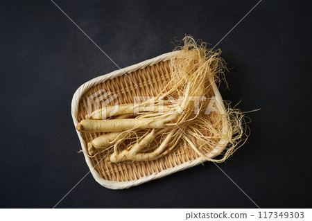 Korean ginseng from Fukushima Prefecture Korean ginseng from Fukushima Prefecture 117349303