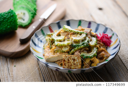 沖繩料理 苦瓜 champuru 117349699