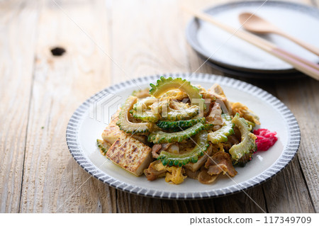 Okinawa cuisine Goya Chanpuru 117349709