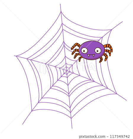 spider halloween decoration 117349742