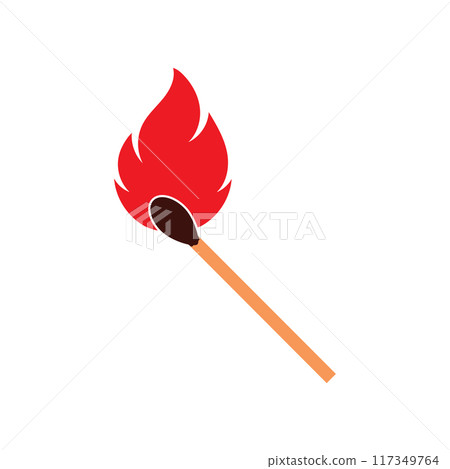 match stick logo match stick logo 117349764